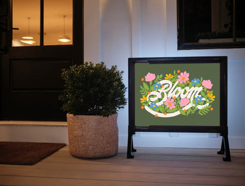 Bloom Yardsy Sign