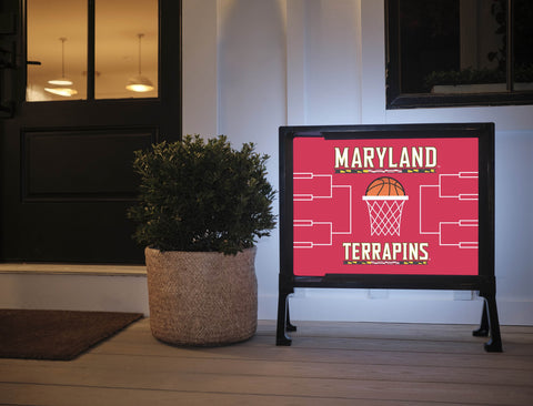 Maryland Basketball Yardsy Sign