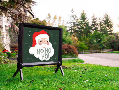 Ho Ho Ho! Santa Yardsy Sign