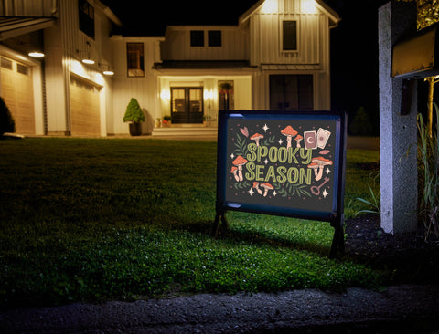Witchy Spooky Season Yardsy Sign