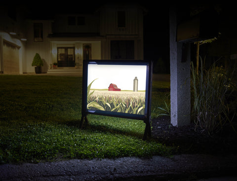 Cornfield Barn Country Yardsy Sign