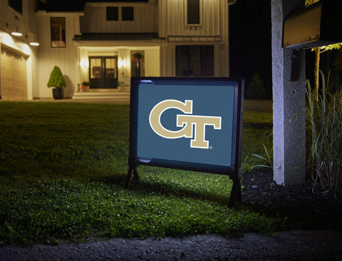 Georgia Tech Primary Mark Navy Yardsy Sign
