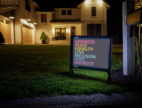 Diversity Yardsy Sign