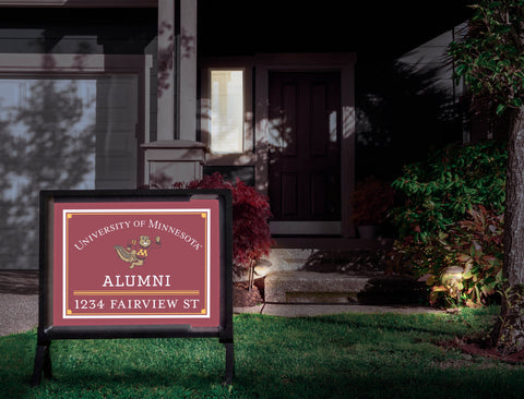 Alumni Minnesota Custom Yardsy Sign