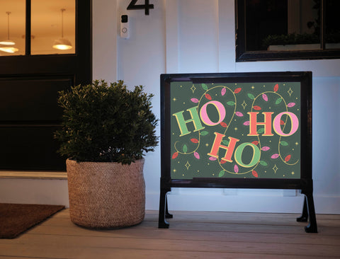 Ho Ho Ho Yardsy Sign