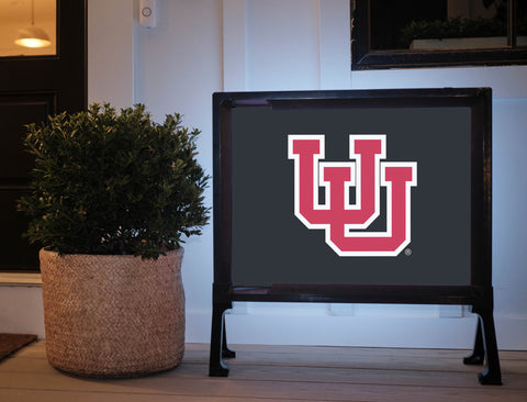 University of Utah Black Yardsy Sign