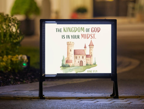 Kingdom of God Yardsy Sign