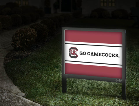 South Carolina Go Gamecocks Garnet Yardsy Sign