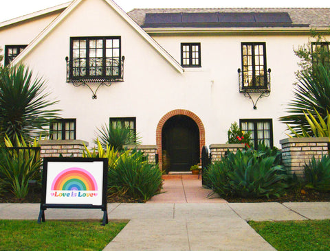 Love Is Love Yardsy Sign