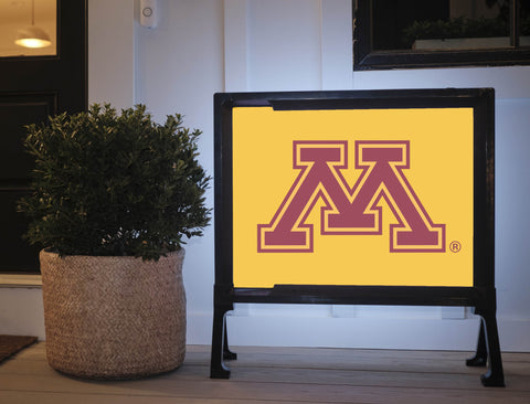 Minnesota M Gold Yardsy Sign