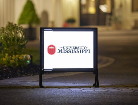 Mississippi Institutional Mark White Yardsy Sign