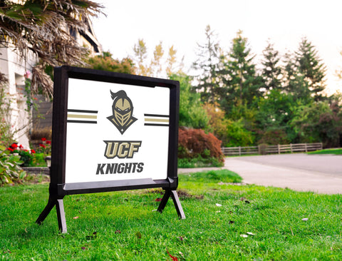 UCF Knights White Yardsy Sign