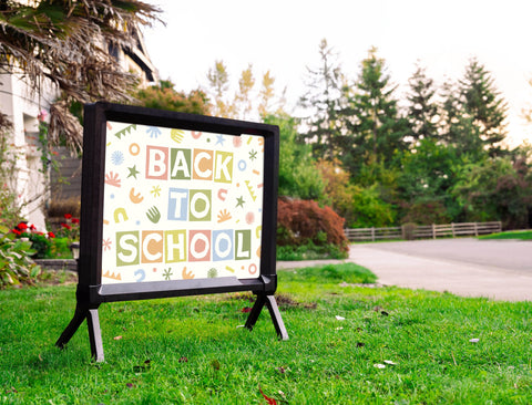 Back To School Yardsy Sign