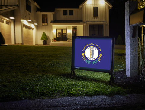Kentucky State Flag Yardsy Sign