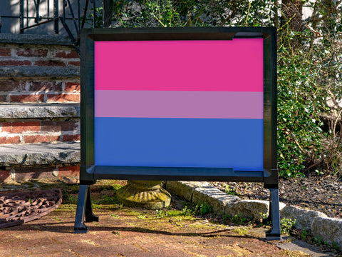 Bisexual Pride Flag Yardsy Sign