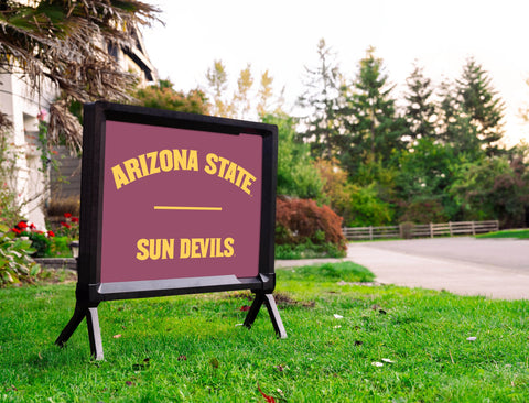 Arizona State Sun Devils Maroon Yardsy Sign