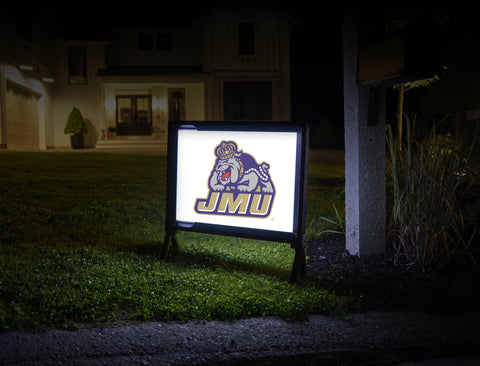 JMU Duke Dog Combo White Yardsy Sign
