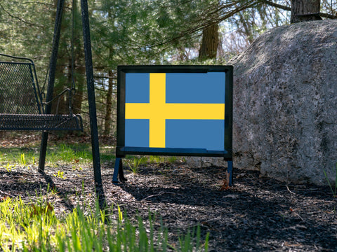 Flag Sweden Yardsy Sign