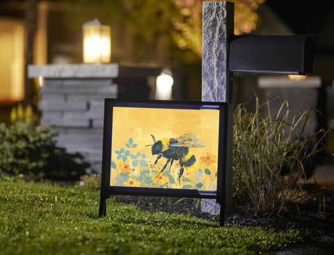 Bumbling Bee Garden Yardsy Sign