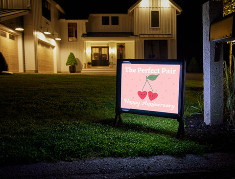 The Perfect Pair Yardsy Sign