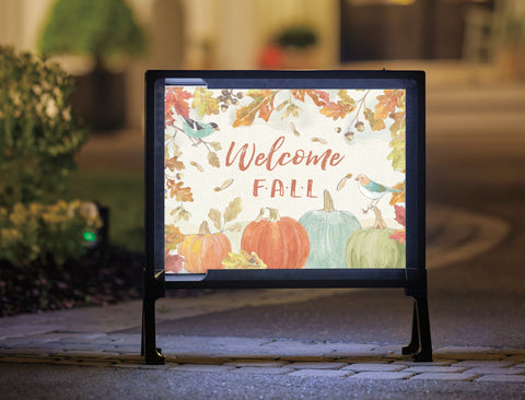Welcome Fall Yardsy Sign