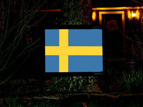 Flag Sweden Yardsy Sign