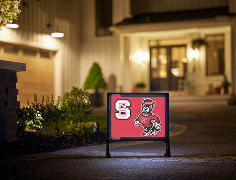NCS Wolfpack Red Yardsy Sign