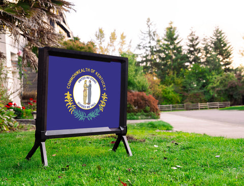 Kentucky State Flag Yardsy Sign