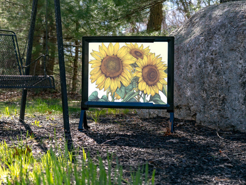 Sunny Sunflowers Decoration Yardsy Sign