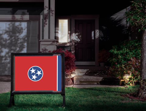 Tennessee State Flag Yardsy Sign