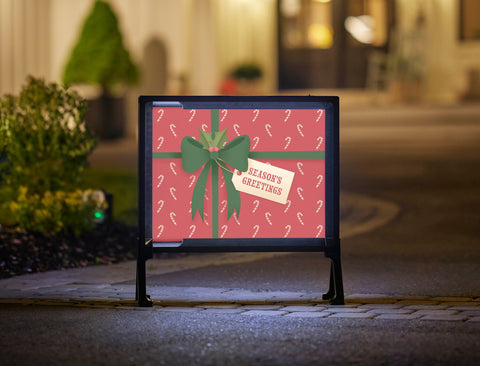 Seasons Greetings Gift Yardsy Sign