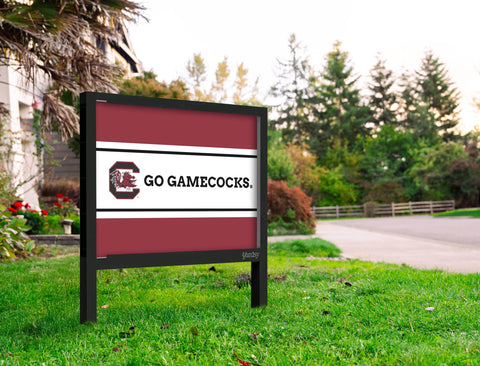 South Carolina Go Gamecocks Garnet Yardsy Sign