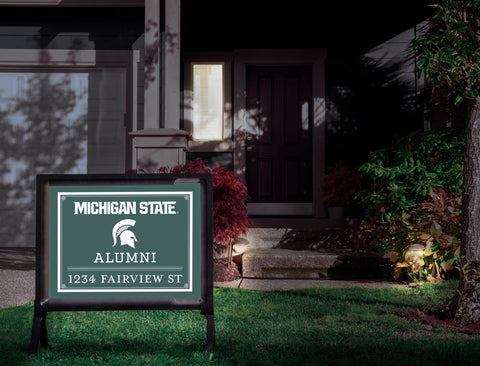 Alumni Michigan State Custom Yardsy Sign
