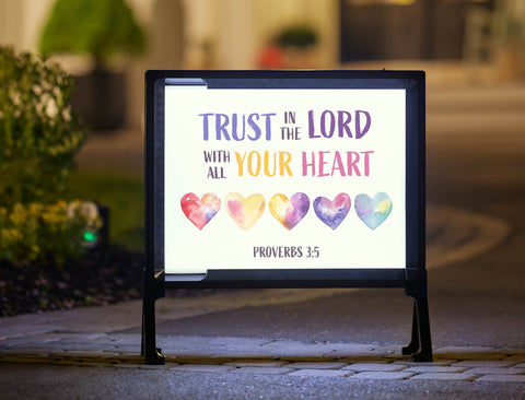 Trust in the Lord Yardsy Sign