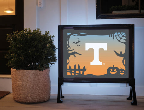 Halloween Sunset Tennessee T Yardsy Sign