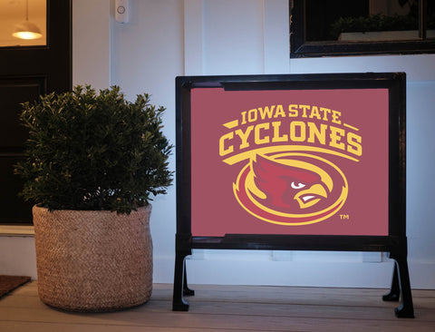 Iowa State Cyclones Red Yardsy Sign
