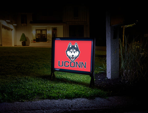 UConn Huskies Color Block Yardsy Sign