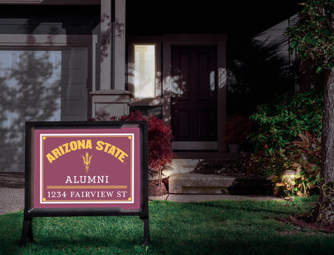 Alumni Arizona State Custom Yardsy Sign