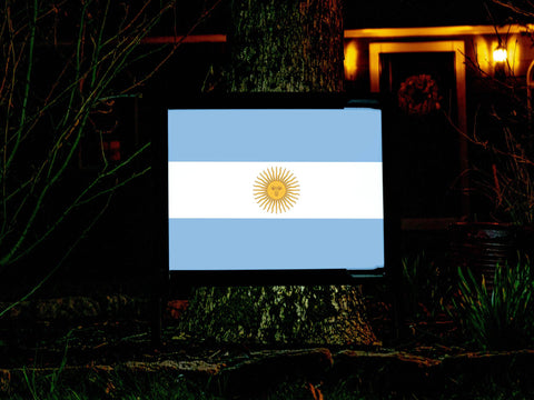 Flag Argentina Yardsy Sign
