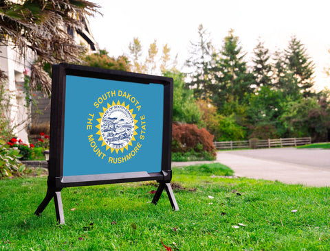 South Dakota State Flag Yardsy Sign