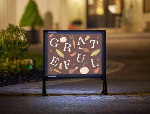 Grateful Yardsy Sign