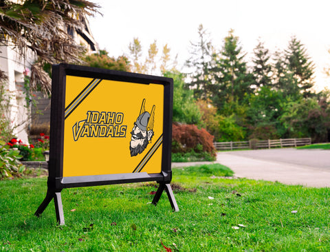 University of Idaho Vandals Mascot Pride Gold Yardsy Sign