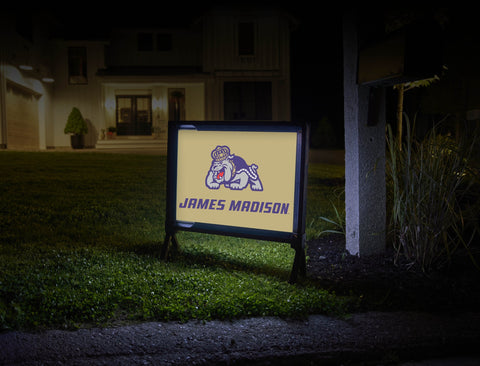 James Madison Duke Gold Yardsy Sign