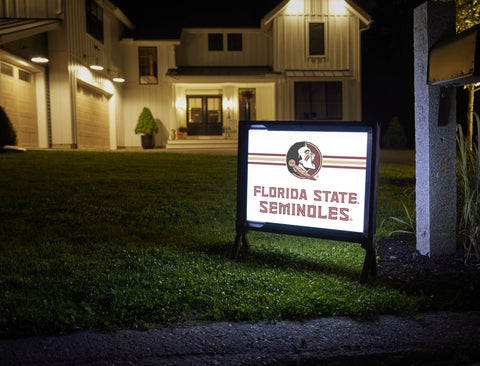 Florida State Seminoles White Yardsy Sign