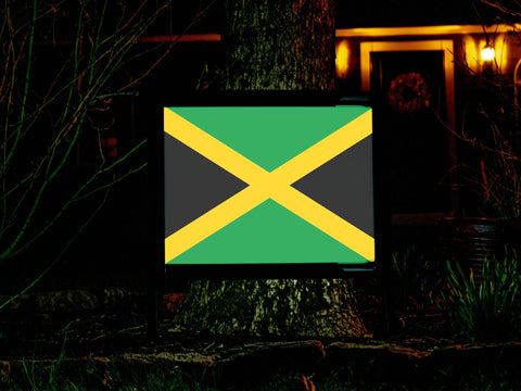 Flag Jamaica Yardsy Sign
