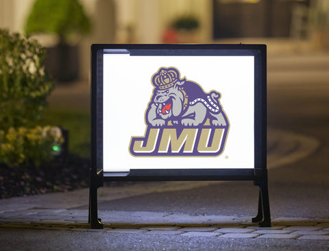 JMU Duke Dog Combo White Yardsy Sign
