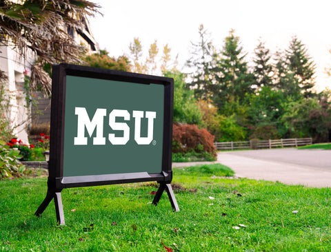 Michigan State MSU Green Yardsy Sign