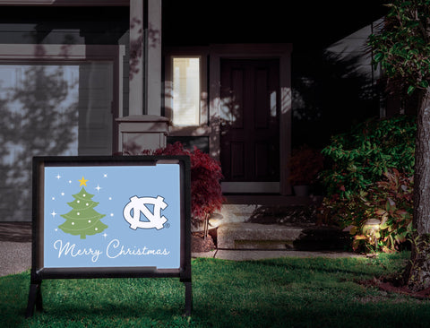 North Carolina Merry Christmas Yardsy Sign