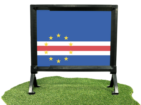 Flag Cape Verde Yardsy Sign
