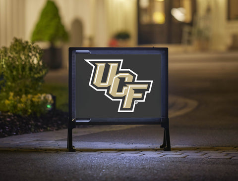 UCF Athletics Mark Black Yardsy Sign